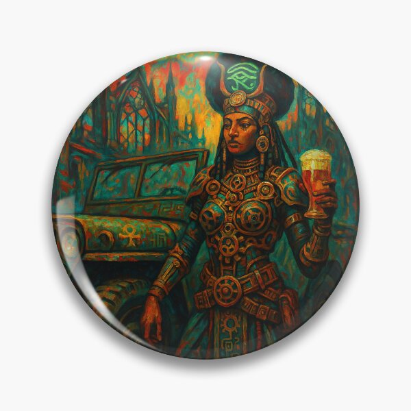 Item preview, Menenet Rebelde: The Goddess of Beer in a Dystopian World designed and sold by VidyoeDesigns67.