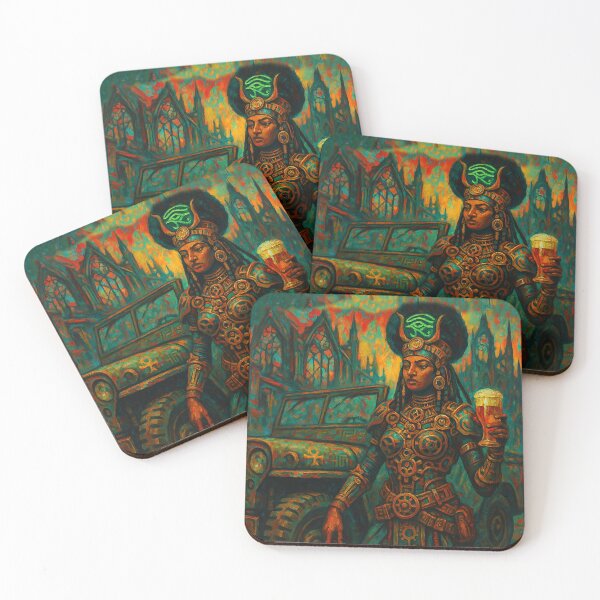 Item preview, Menenet Rebelde: The Goddess of Beer in a Dystopian World designed and sold by VidyoeDesigns67.