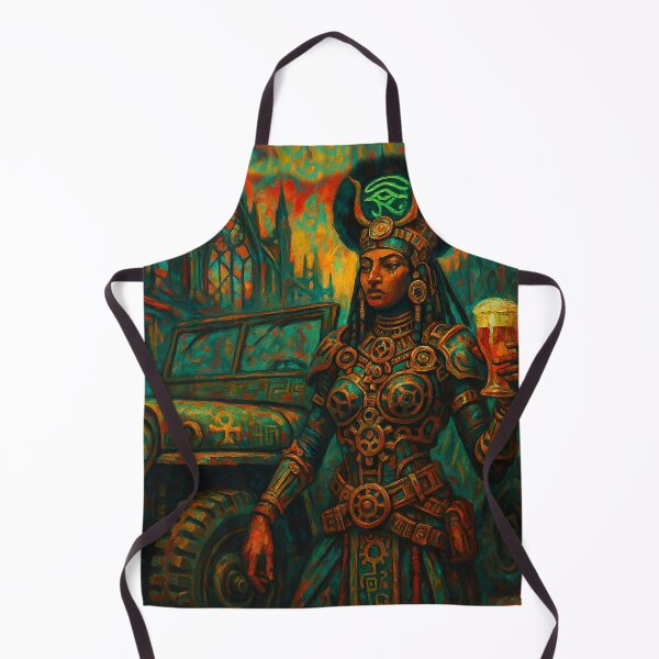 Item preview, Menenet Rebelde: The Goddess of Beer in a Dystopian World designed and sold by VidyoeDesigns67.