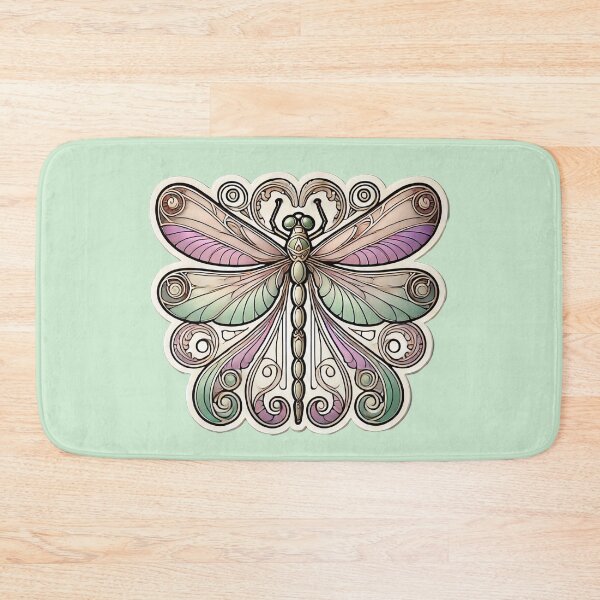 Item preview, Art Nouveau Dragonfly designed and sold by PinUpPizzazz.