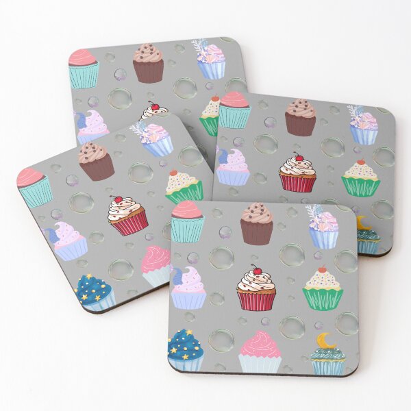 Item preview, 9 flavors of cupcakes designed and sold by dinomonkey.