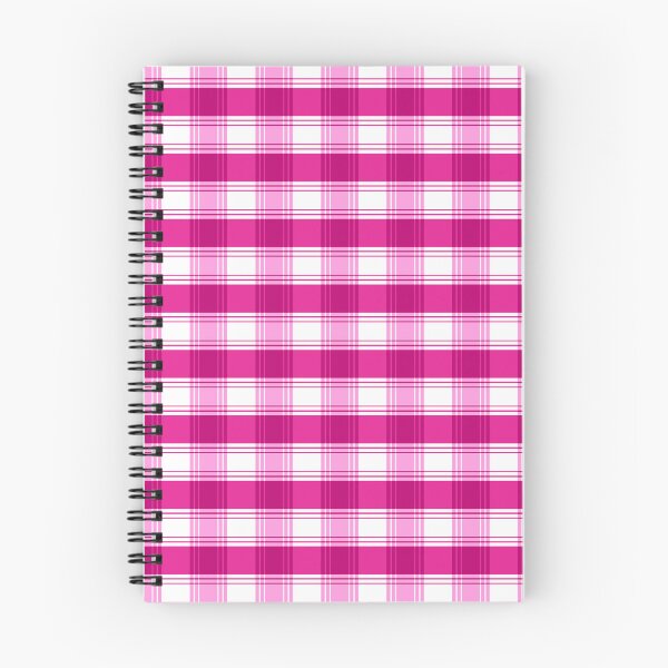 Item preview, Plaid shirt with a raspberry and white pattern designed and sold by fuzzyfox.