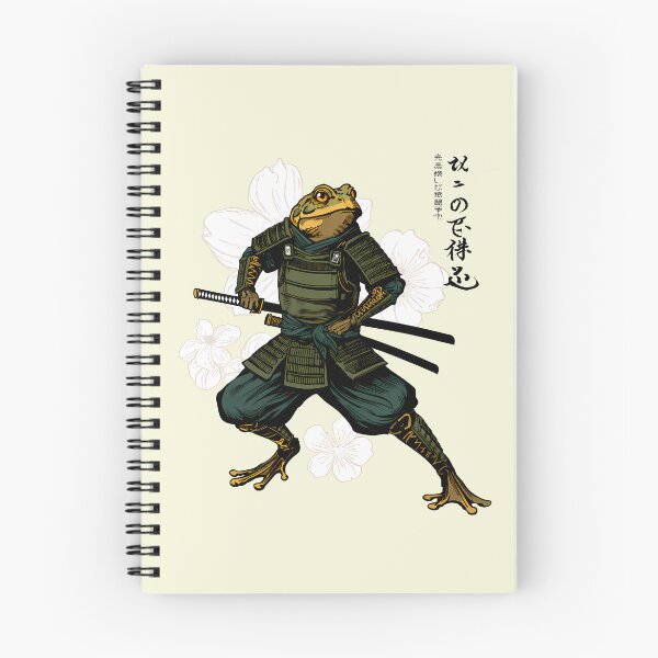 Item preview, Frog Samurai designed and sold by Funny Vintage Stickers And T-Shirts.