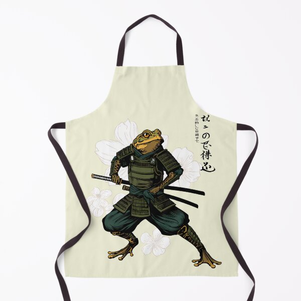 Item preview, Frog Samurai designed and sold by Funny Vintage Stickers And T-Shirts.