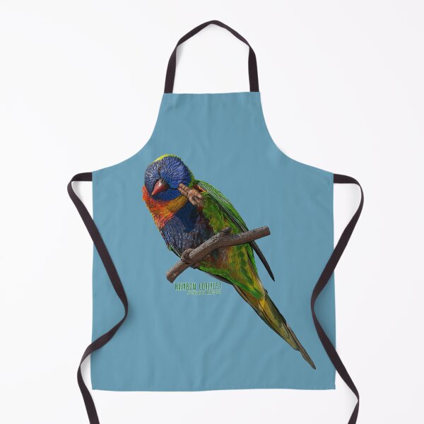 Item preview, Rainbow Lorikeet 01C designed and sold by SEADOGPRINTS.