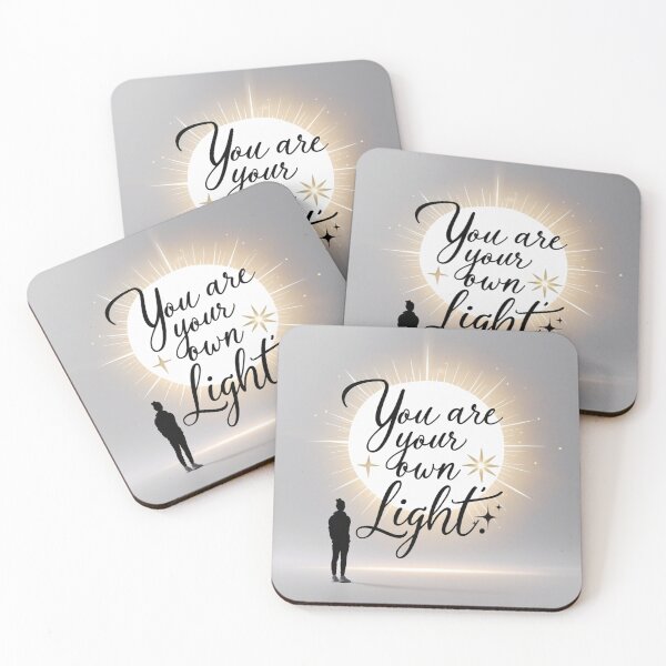 Item preview, You Are Your Own Light – Minimalist Inspirational Quote Design designed and sold by Irene Catchmind.