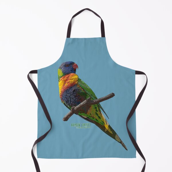 Item preview, Rainbow Lorikeet 02C designed and sold by SEADOGPRINTS.