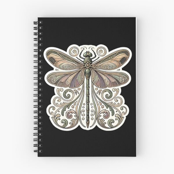 Item preview, Art Nouveau Dragonfly designed and sold by PinUpPizzazz.