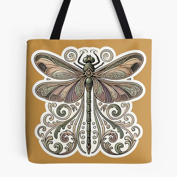 Item preview, Art Nouveau Dragonfly designed and sold by PinUpPizzazz.