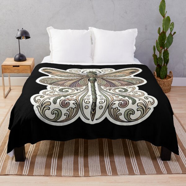 Item preview, Art Nouveau Dragonfly designed and sold by PinUpPizzazz.