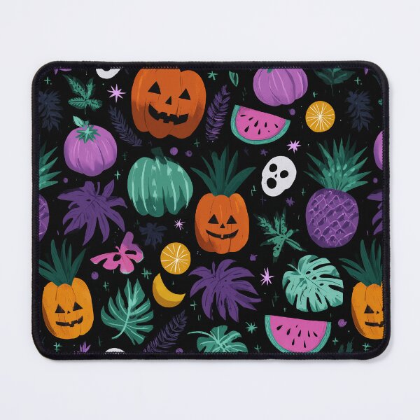 Item preview, tropical summerween jack-o-lantern designed and sold by RavenWrangler.