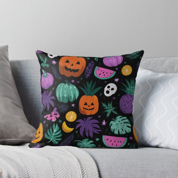 Item preview, tropical summerween jack-o-lantern  designed and sold by RavenWrangler.