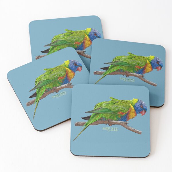 Item preview, Rainbow Lorikeet 03C designed and sold by SEADOGPRINTS.