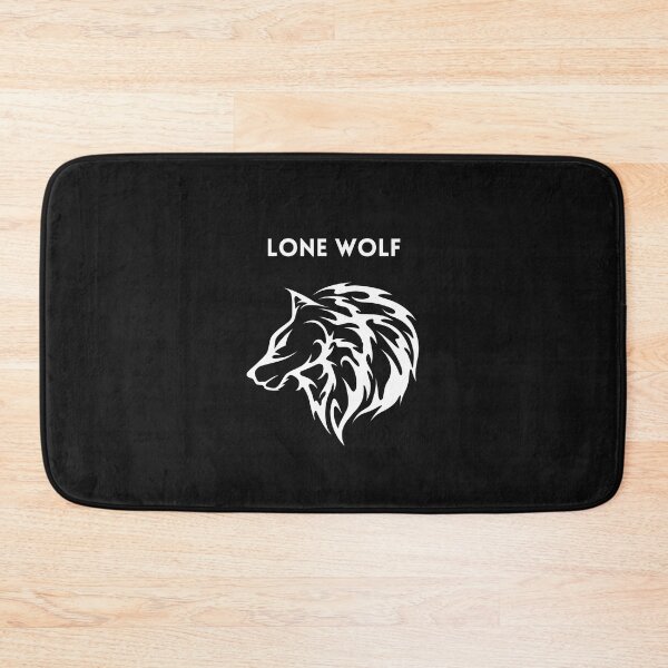 Item preview, Lone Wolf | For Dark Backgrounds designed and sold by Wild Sacred Soul.