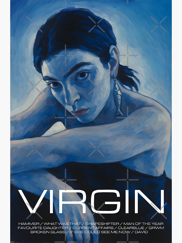Thumbnail 3 of 3, Poster, Lorde - Virgin designed and sold by prestonnnn.