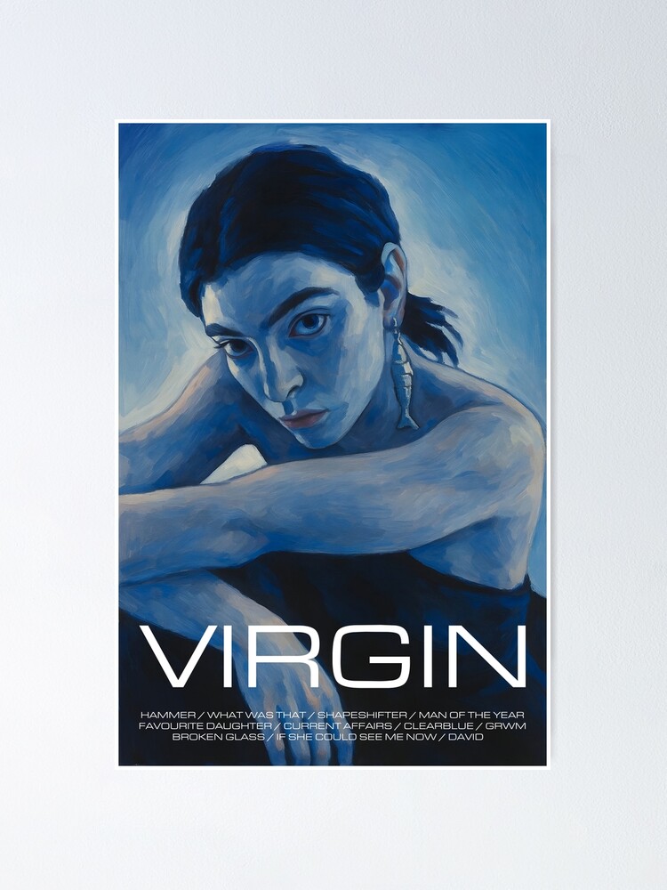 Thumbnail 1 of 3, Poster, Lorde - Virgin designed and sold by prestonnnn.