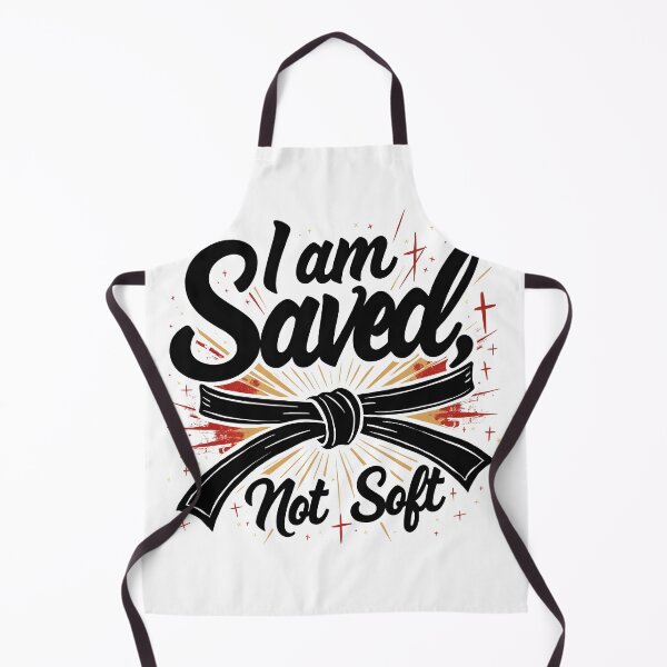 Item preview, I am Saved, Not Soft designed and sold by SLSGraphix.