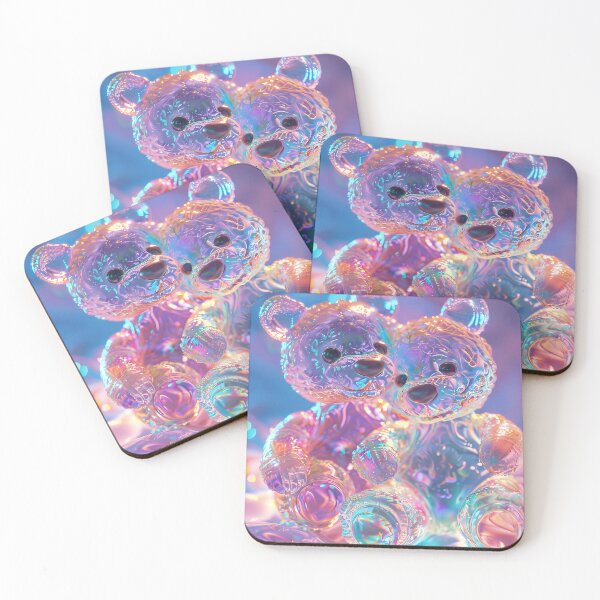 Item preview, Crystal Teddy Bears, Liquid Glass Hug designed and sold by Wild light.