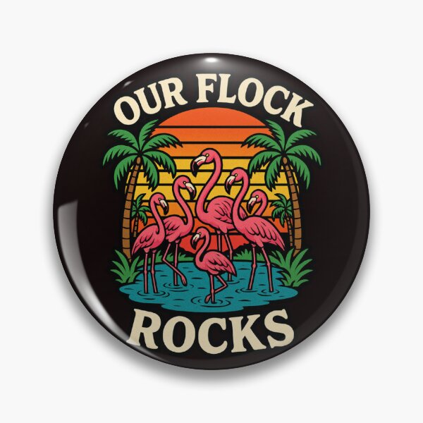 Item preview, OUR FLOCK ROCKS designed and sold by FrameFlow.