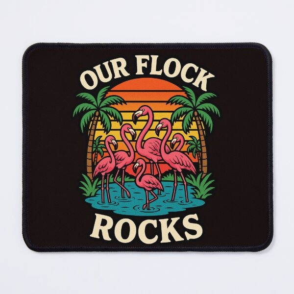 Item preview, OUR FLOCK ROCKS designed and sold by FrameFlow.