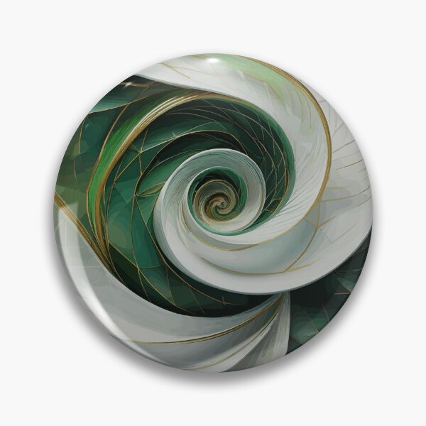 Item preview, Colorful Abstract Fibonacci Art 66 designed and sold by Vicky Brago-Mitchell®.