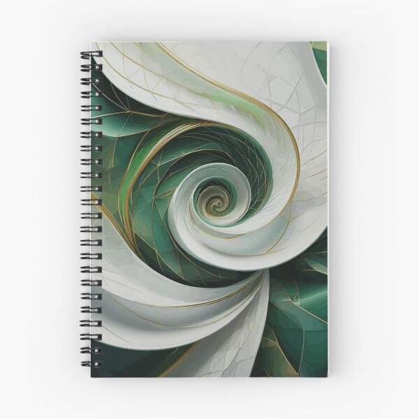 Item preview, Colorful Abstract Fibonacci Art 66 designed and sold by Vicky Brago-Mitchell®.