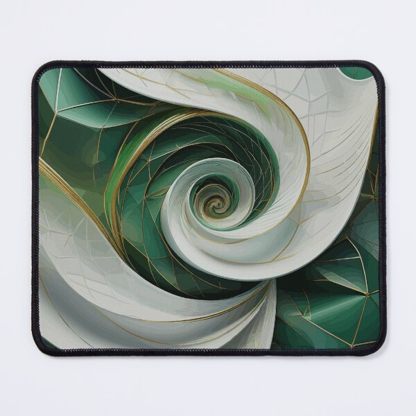 Item preview, Colorful Abstract Fibonacci Art 66 designed and sold by Vicky Brago-Mitchell®.