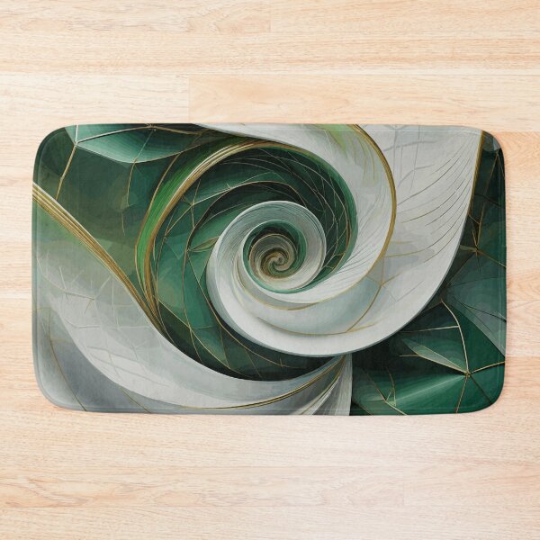 Item preview, Colorful Abstract Fibonacci Art 66 designed and sold by Vicky Brago-Mitchell®.
