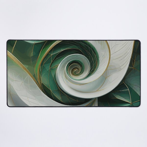 Item preview, Colorful Abstract Fibonacci Art 66 designed and sold by Vicky Brago-Mitchell®.