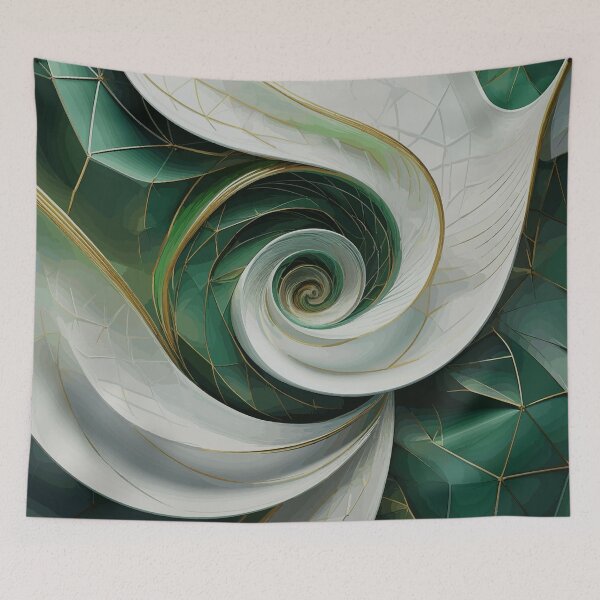 Item preview, Colorful Abstract Fibonacci Art 66 designed and sold by Vicky Brago-Mitchell®.