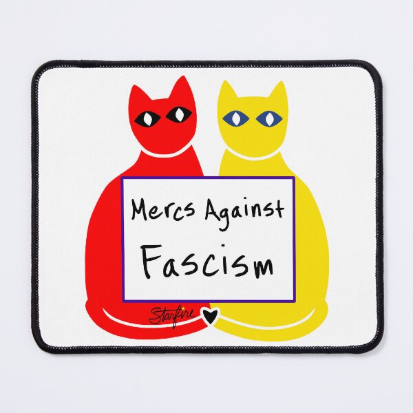 Item preview, Activist Cats Protesting Fascism designed and sold by Starfire Studio.