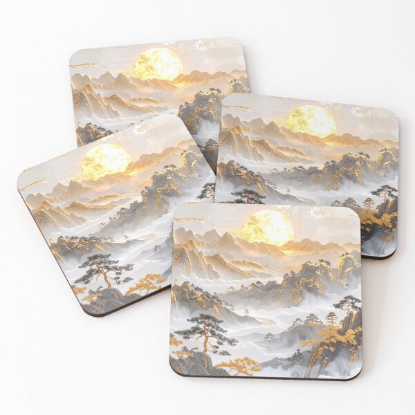 Item preview, Night's Golden Veil designed and sold by In Linear.
