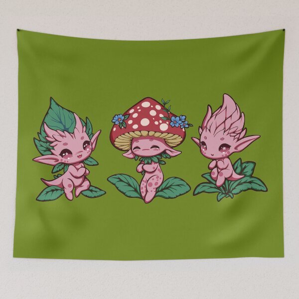 Item preview, Shroomlings designed and sold by Art by Morgan Campillo.