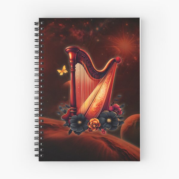 Item preview, Cosmic melody, the magic of the harp. designed and sold by nicky2342.