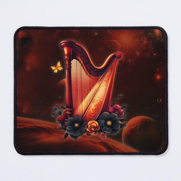 Item preview, Cosmic melody, the magic of the harp. designed and sold by nicky2342.
