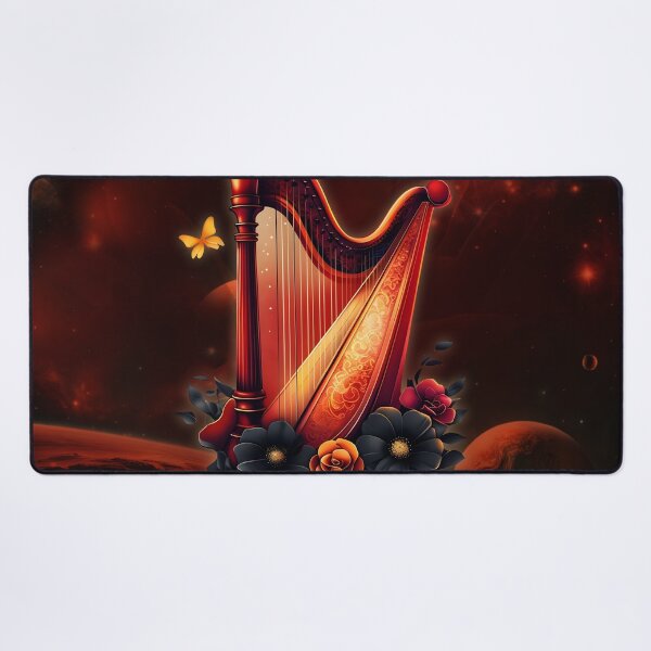 Item preview, Cosmic melody, the magic of the harp. designed and sold by nicky2342.