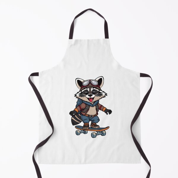 Item preview, Raccoon Skateboarding Adventure designed and sold by Be-Adventurous.