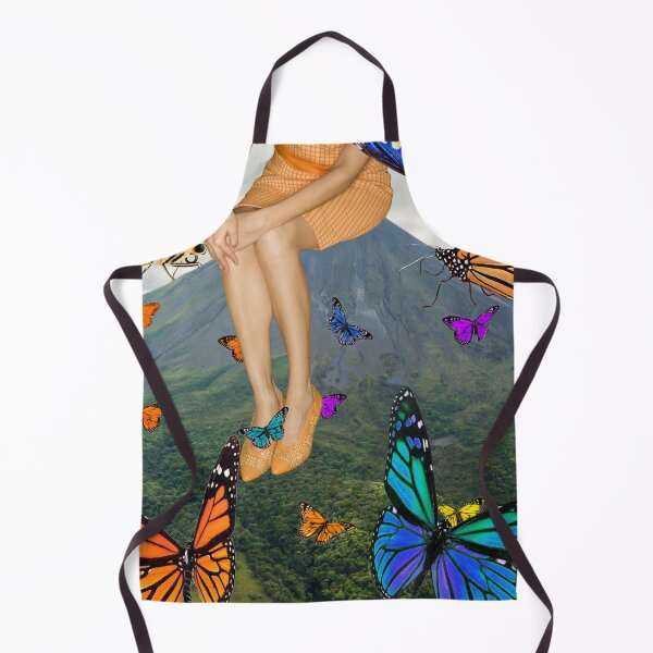 Artikelvorschau, Schmetterling Retro Surrealistische Collage entworfen und verkauft von purplcactus.