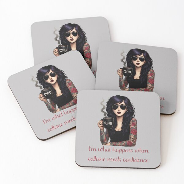 Item preview, Caffeine and Confidence designed and sold by Matsu Enterprise.