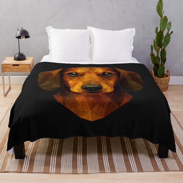Item preview, GEOMETRIC FACE - DACHSHUND | Pets and Dogs lovers for Men and Women t-shirt designed and sold by panchiTWO.