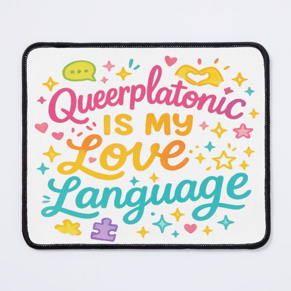 Item preview, Queerplatonic Love Language – Pride Month QPR Design designed and sold by Rajasekar.