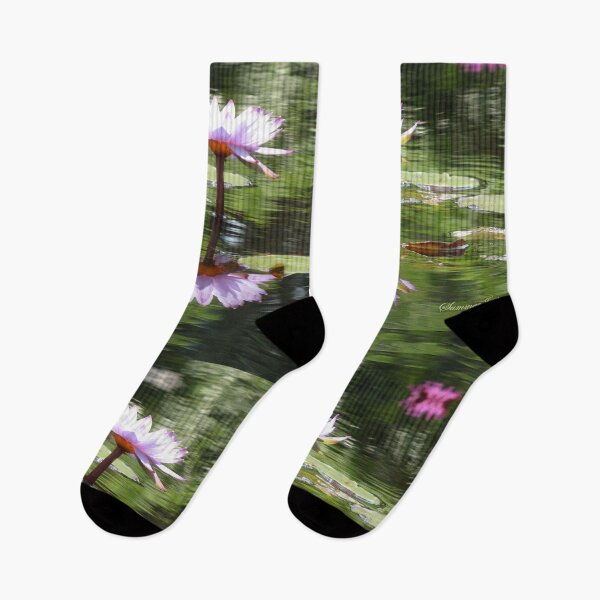 Item preview, Water Lily Mirrored in the Pond designed and sold by SummerJade.