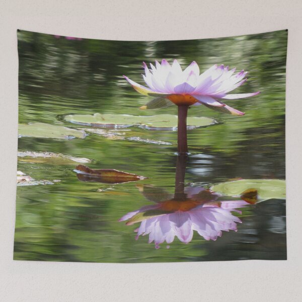 Item preview, Water Lily Mirrored in the Pond designed and sold by SummerJade.