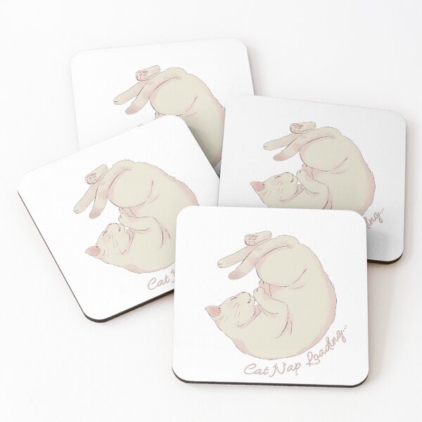 Item preview, Cat Nap Loading... – Funny Sleeping Cat Progress Design designed and sold by Zezeshop1.