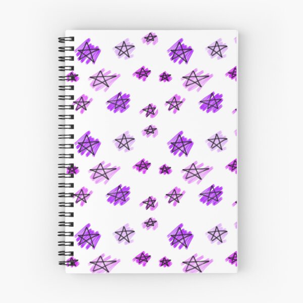 Item preview, Five-pointed stars with purple backgrounds designed and sold by nicolmm.