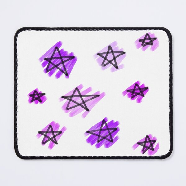 Item preview, Five-pointed stars with purple backgrounds designed and sold by nicolmm.