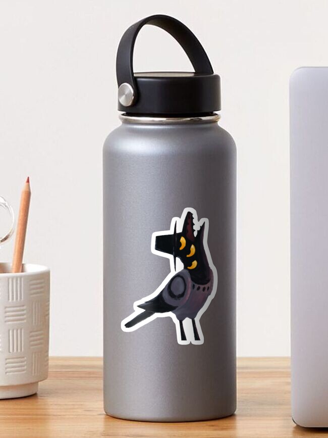 Thumbnail 1 of 3, Sticker, Sassy Demon Bird from Kpop Demon Hunters ( HUNTRIX ) designed and sold by Azynyn.