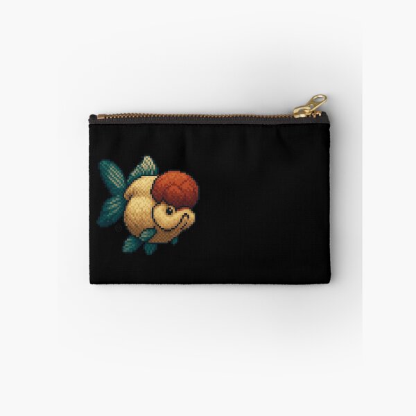 Item preview, Goldfish - Pixel Art - 8bit graphics 16bit graphics - Retro Nes Snes Fish Art - Oranda designed and sold by Kabuji Store.
