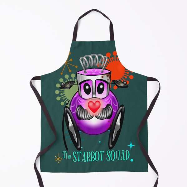 Item preview, The StarBot Squad - The Bleep•Blop Files: Rollie with Flowers designed and sold by MetroINKbooks.