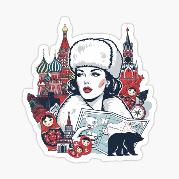 Item preview, Russia (Country Collection) designed and sold by HeartbeatPrint.